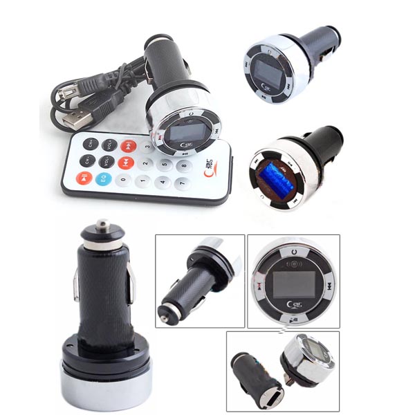 images of New 2GB USB Car Kit Vehicle Mp3 Player FM transmitter