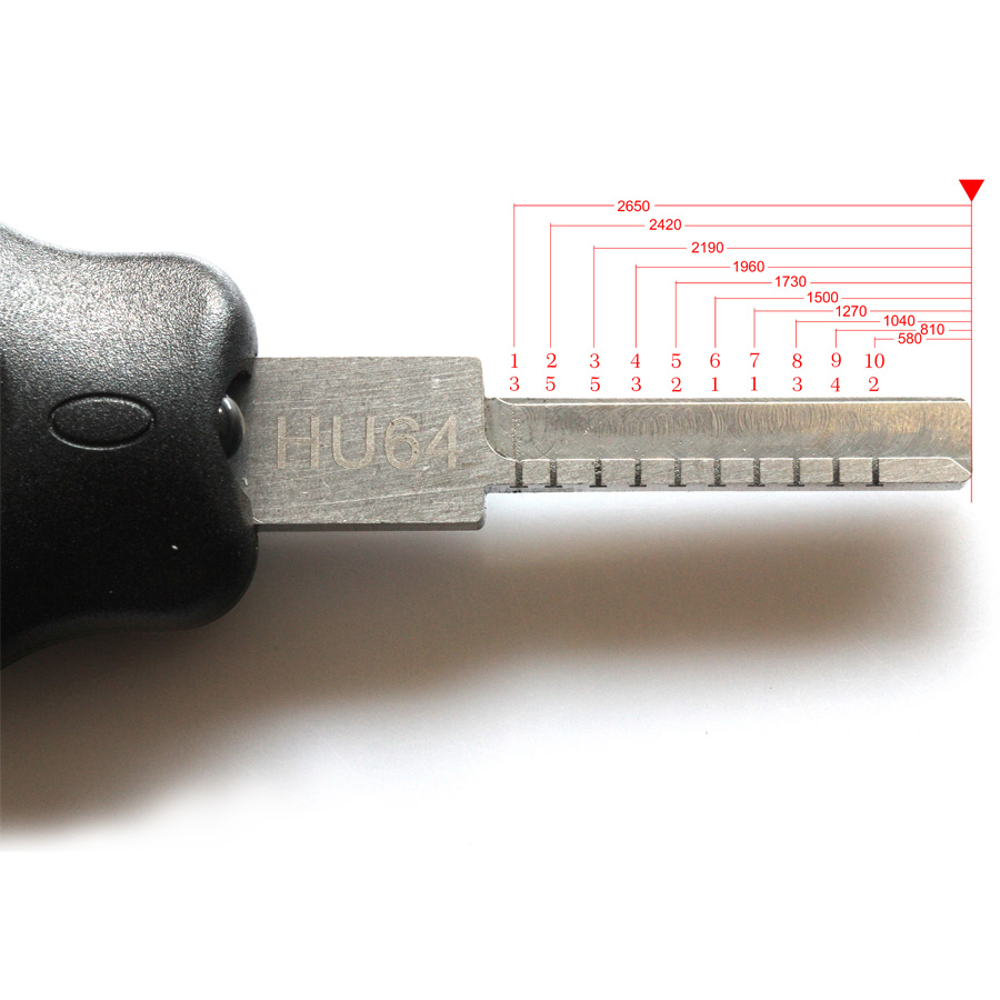 images of New Type Car Key Combination Tool HU64