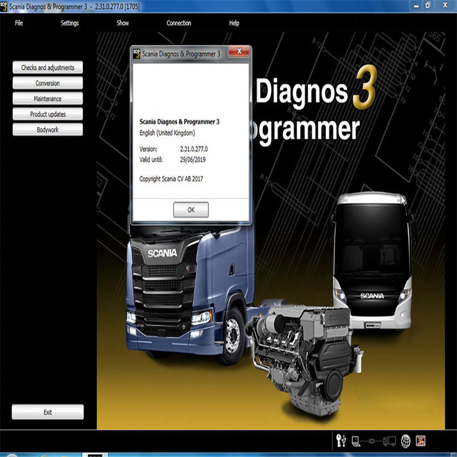 images of 2017 Newest Scania VCI & VCI2 SDP3 V2.31.1 Software for Trucks/Buses Without USB Dongle