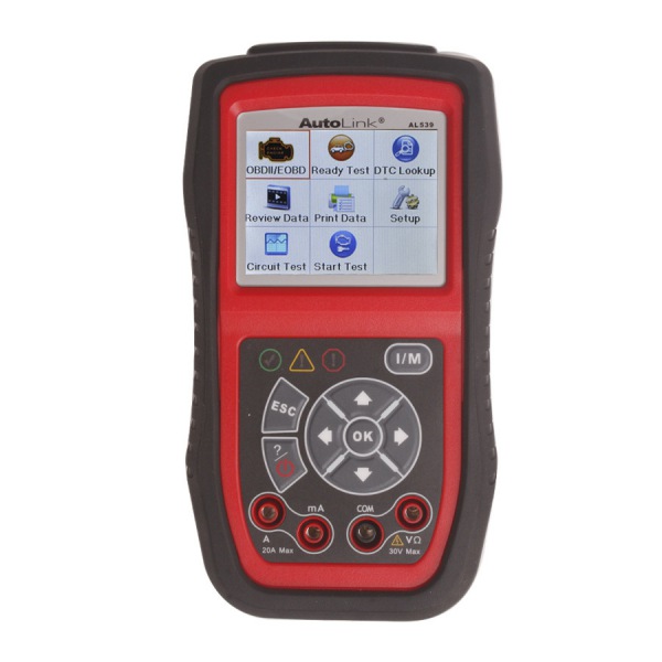 images of Original Autel AutoLink AL539 OBDII/CAN SCAN TOOL Internet Update Multilingual Menu Ship From US