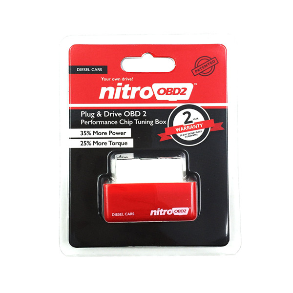 images of Plug and Drive NitroOBD2 Performance Chip Tuning Box for Diesel Cars with 2 Year Warranty