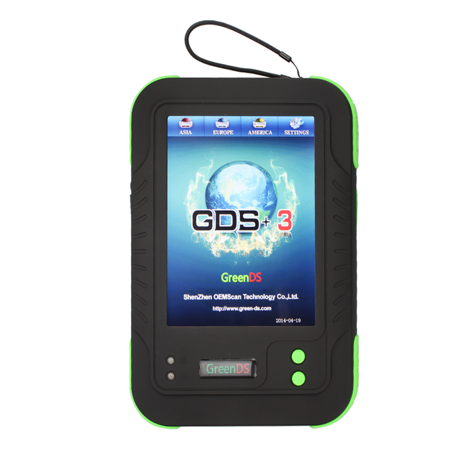 images of OEMScan GreenDS GDS+ 3 Professional Diagnostic Tool Online Update Multi-languages Time Limit Promotion