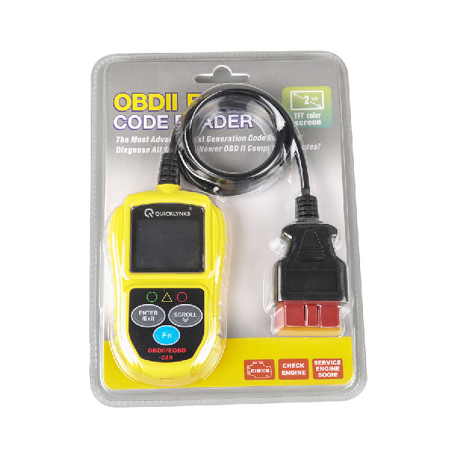 images of Newest Arrival Quicklynks T49 OBD2 & Can Car Code Reader Scanner