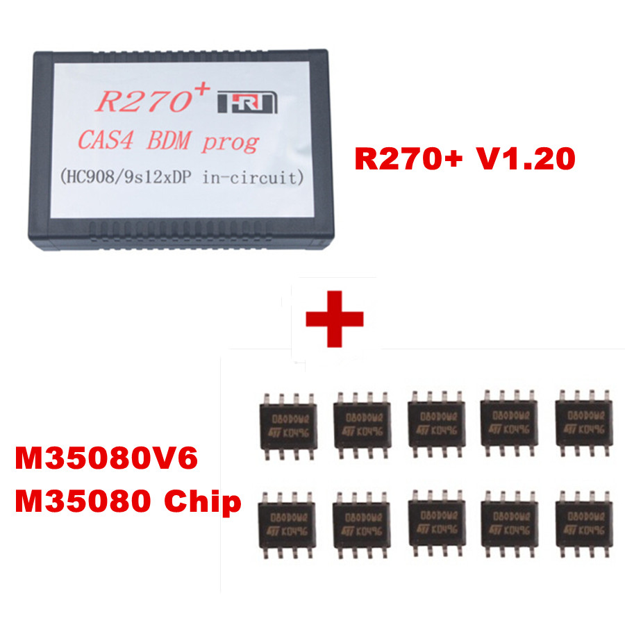images of R270+ V1.20 For BMW CAS4 BDM Programmer Plus M35080V6 M35080 Chip