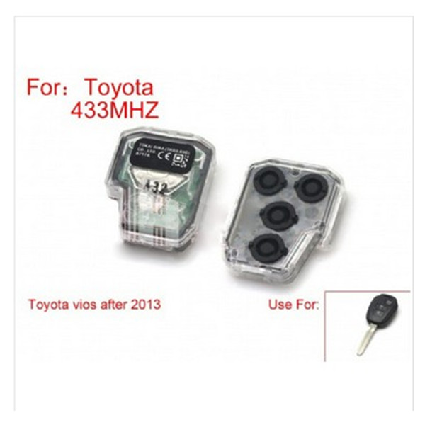 images of Remote Control 433Mhz for Toyota Vios 2 Button After 2013