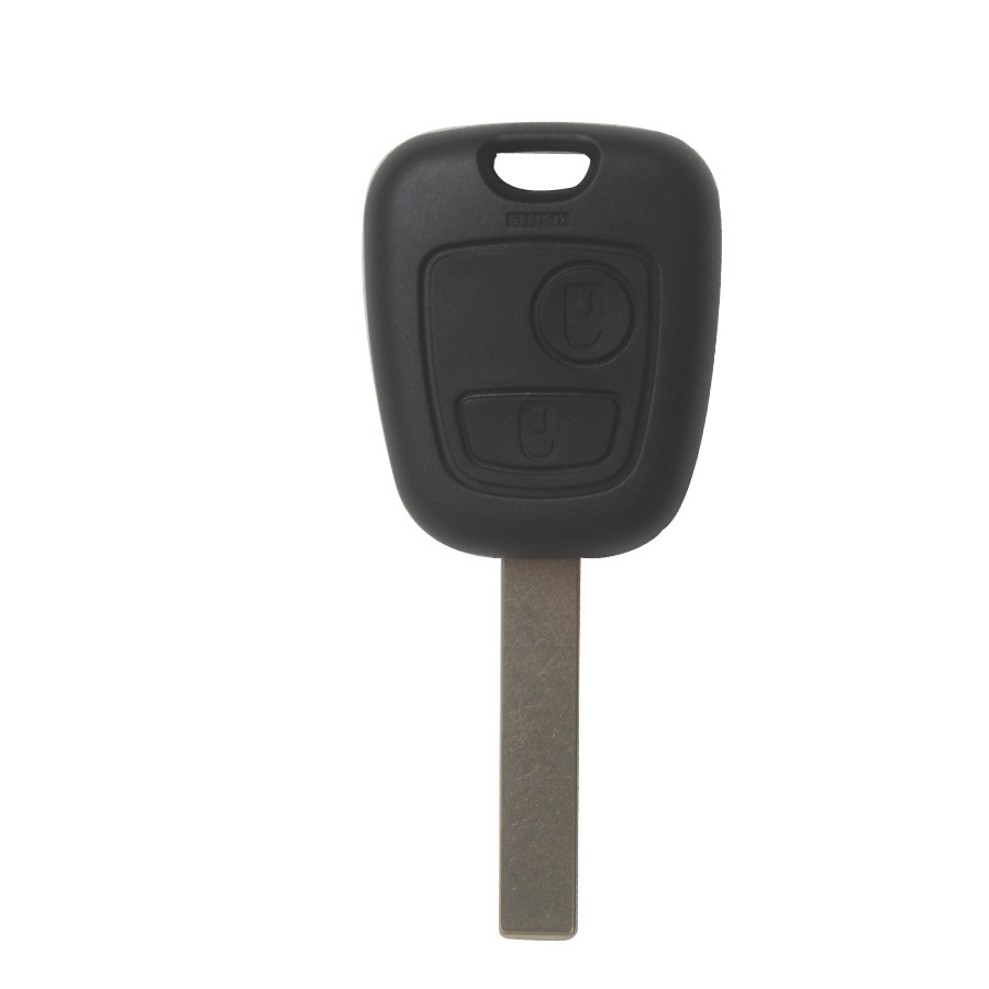images of Remote Key Shell 2 Button HU83 (Without Logo) For Peugeot 10pcs/lot