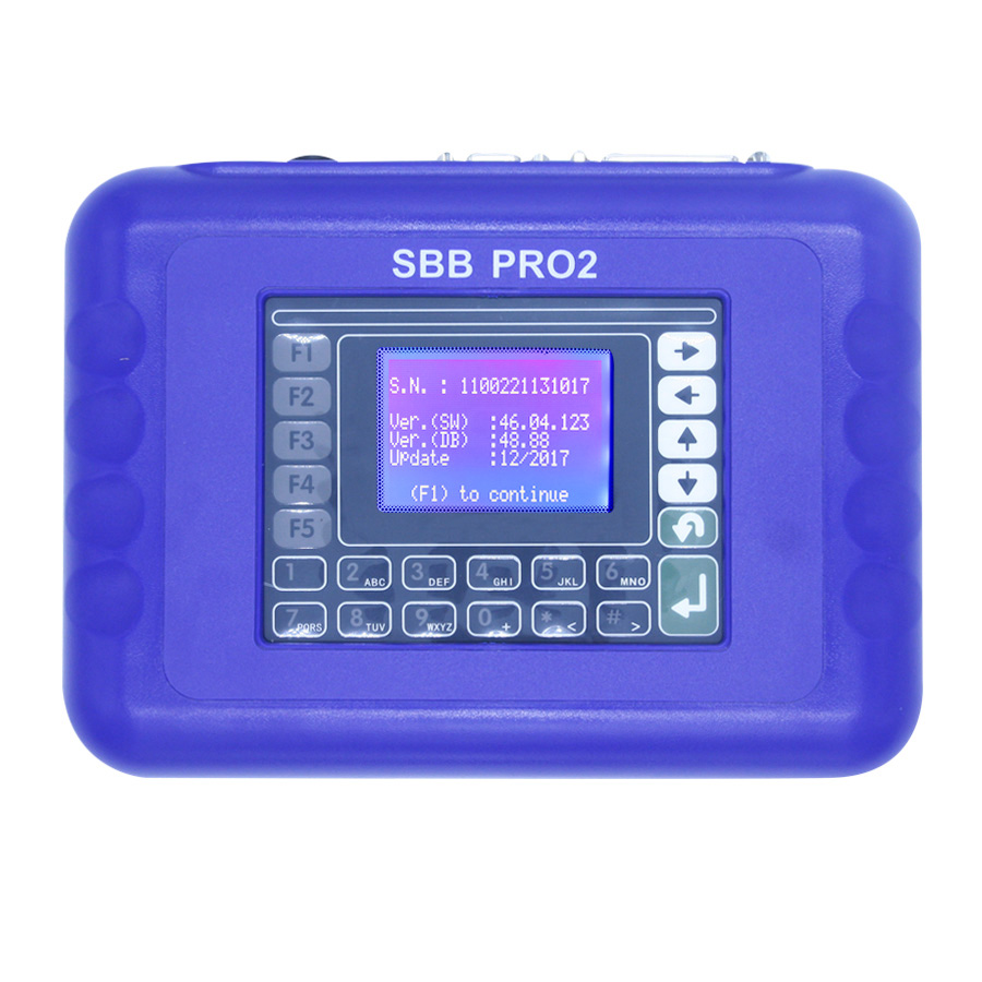 images of V48.88 SBB Pro2 Key Programmer Support Cars to 2017 Replace SBB 46.02