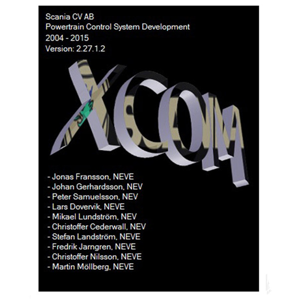 images of SCANIA DEVELOPER Software (XCOM-SOPS-Scania SDP3-BNS II) Support Win XP/Vista/7/8