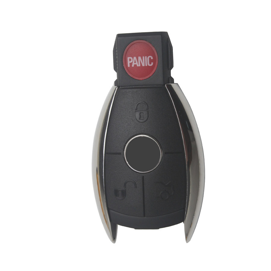 images of Smart Key Shell 4-Button Without Plastic Board for New Benz