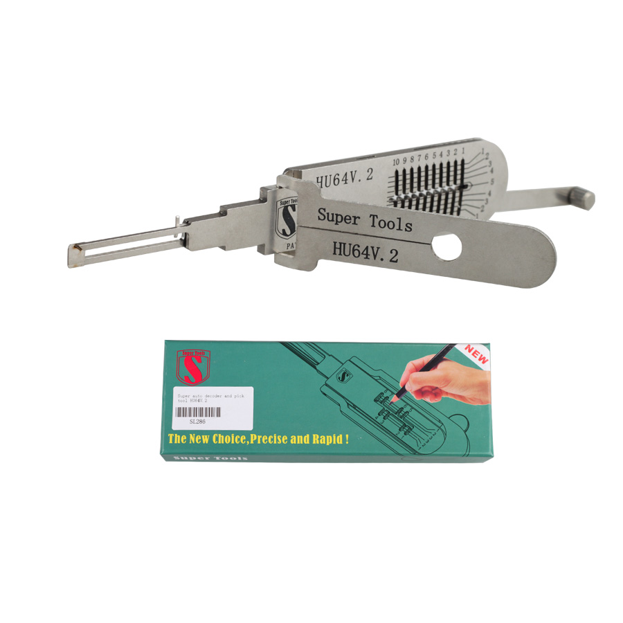 images of Super Auto Decoder and Pick Tools HU64V.2