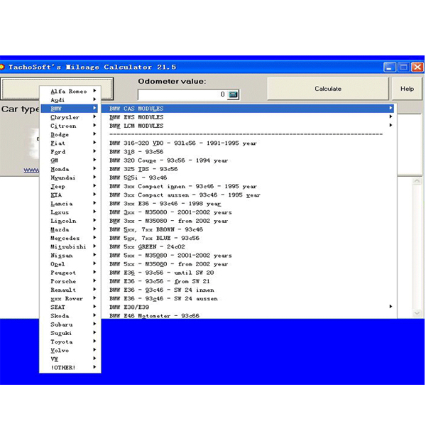 images of Tachosoft Mileage Calculator V21.5