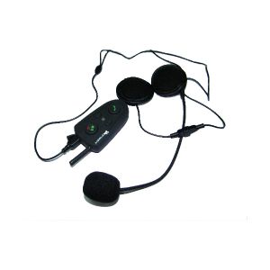 100M Motorcycle Helmet Headsets Intercom Bluetooth Handsfree Kit