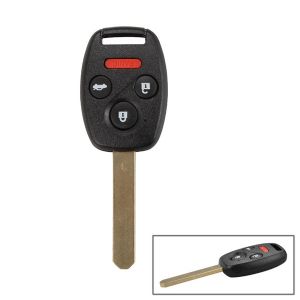 Remote Key (3+1) Button and Chip Separate ID:46 (315MHZ) Fit ACCORD FIT CIVIC ODYSSEY For 2005-2007