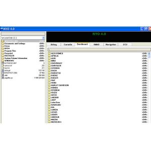 New NYO V4.0 Full for Odometer RadioCar Airbag Navigator