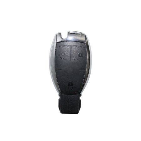 3 Button Chrome Smart Key Shell for Mercedes Benz