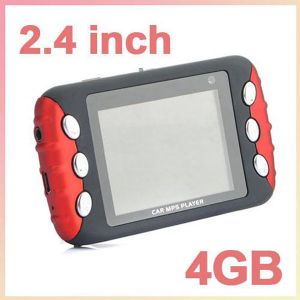 4G 4GB 2.4" TFT LCD FM Transmitter Car MP3 MP4 MP5 Player SD/MMC