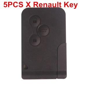 5pcs Renault 3 Button Smart Key 433MHZ