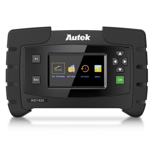 Original Autek IKey820 OBD2 Car Key Programmer Support All Key Lost No Token Limitation