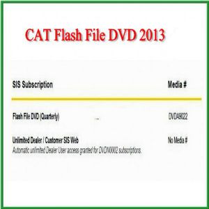CAT Flash File DVD 2013 Easy And Simple To Handle
