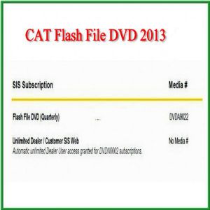 CAT Flash File DVD 2013 Easy And Simple To Handle