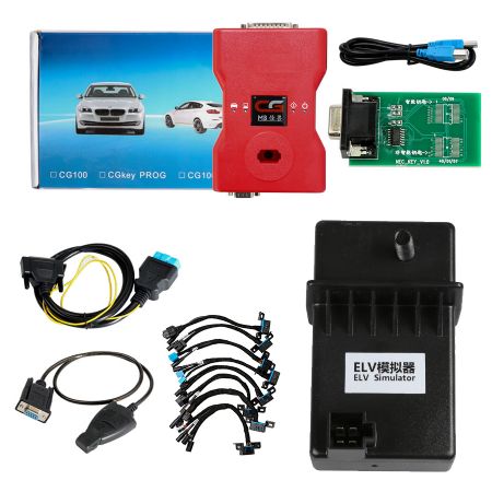 CGDI Prog MB Benz Key Programmer Support All Key Lost with Full Adapters for ELV Repair