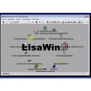 ELSAWIN 5.2 Electronic Service Information for Audi-VW-SKODA-SEAT