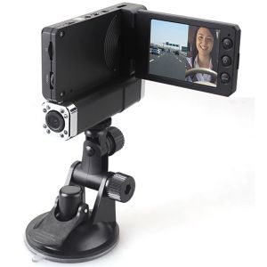 HD 1080P Dual Lens IR Car Dashboard Dash Camera Cam DVR Rotable Monitor