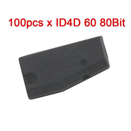100pcs ID4D 60 Transponder Chip 80Bit Blank
