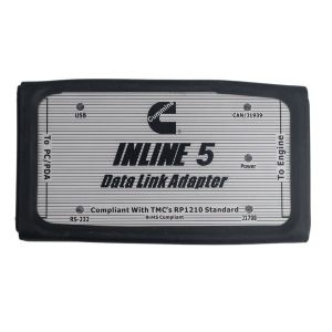 Inline 5 Insite 7.62 Data Link Adaptor for Cummins Support Multi Languages Without Carrying Case