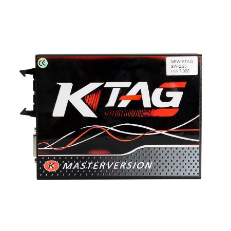 V2.25 KTAG EU Online Version Firmware V7.020 K-TAG Master with Red PCB No Tokens Limitation Free Shipping by DHL