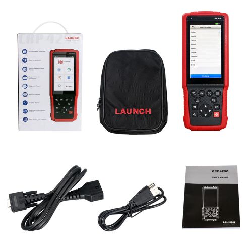 LAUNCH X431 CRP429C Auto Diagnostic Tool for Engine/ABS/SRS/AT+11 Service CRP 429C OBD2 Code Scanner Better than CRP129