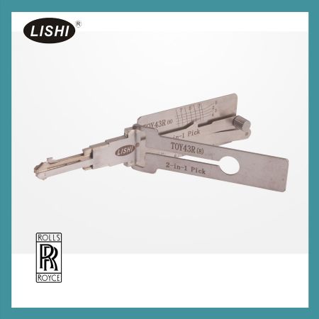 Lishi TOY43R 2-in-1 Pick and Decoder (8 pin ) for TOYOTA