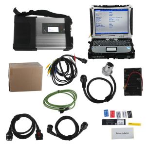 V2019.3 MB SD C5 Connect Compact 5 Star Diagnosis Plus Panasonic CF19 I5 4GB Laptop Software Installed Ready to Use