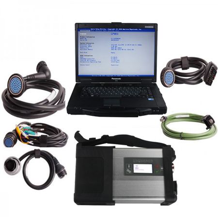 V2019.3 MB SD C5 Star Diagnosis Plus Panasonic CF52 Laptop Software Installed Ready to Use