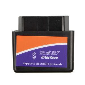 MINI ELM327 Bluetooth OBD2  (Black) Firmware V2.1