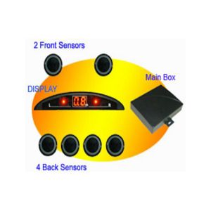 Mini-LED Display Parking Sensor