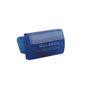 Mini OBDII Car Diagnostic Scanner for Android and Windows (Blue/Black/White)