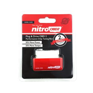 Plug and Drive NitroOBD2 Performance Chip Tuning Box for Diesel Cars with 2 Year Warranty