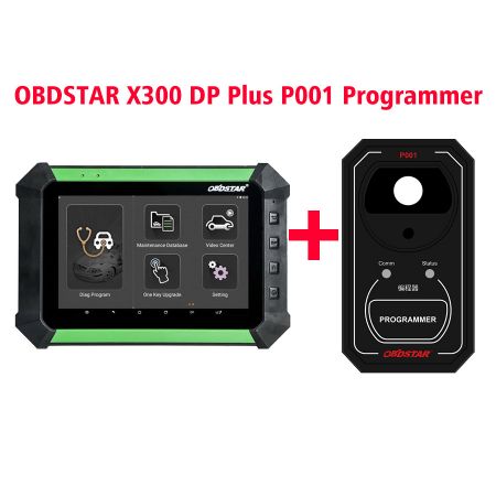 OBDSTAR X300 DP X-300DP PAD Key Master Tablet Key Programmer Full Configuration Plus P001 Programmer RFID & Renew Key & EEPROM Functions 3 in 1
