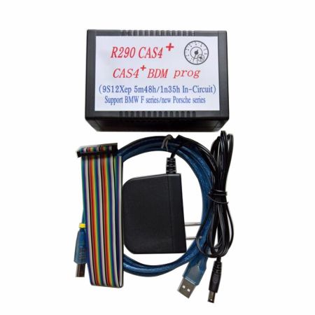 R290 BMW CAS4+ BDM Programmer Supports Latest BMW and Porsche Motorola MC9S12XEP100 chip (5M48H/1N35H)