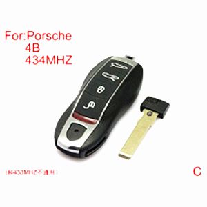 Remote Key 4 Buttons 434MHZ For Porsche Cayenne After Market