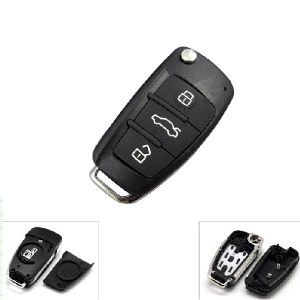 Remote Key Shell 3 Button for AUDI A6L 5pcs/lot