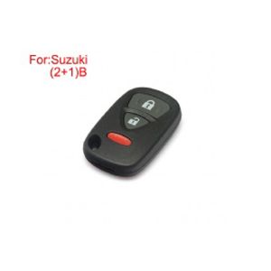 Remote Shell 2+1 Buttons for Suzuki (use for USA)
