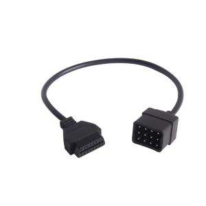 Renault 12 Pin OBD to OBD2 Female Connector Adapter