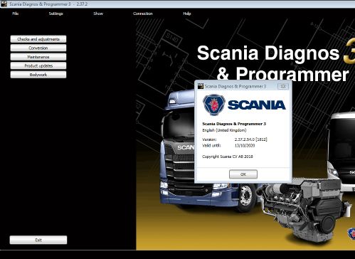 Scania SDP3 2.38 Diagnosis & Programming for VCI 3 VCI3 without Dongle