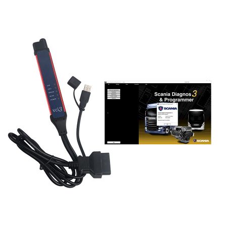 V2.38 Scania VCI-3 VCI3 Scanner Wifi Diagnostic Tool For Scania Truck Support Multi-language Win7/Win10