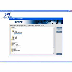 SPI 2015A Software for Perkins Service and Parts Catalogs