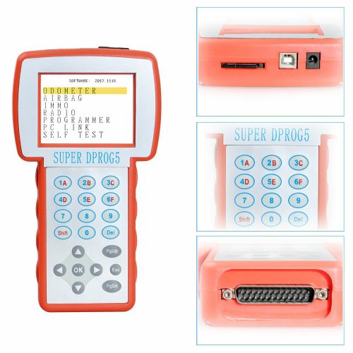 Super Dprog5 IMMO Odometer Airbag Reset Tool 3 in 1