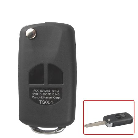 Flip Remote Key Shell 2 Button for Suzuki 5pcs/lot