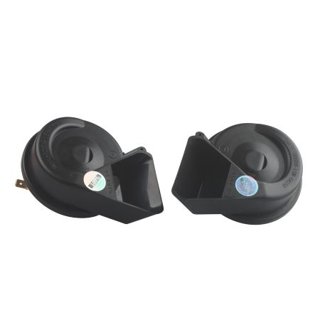 2pcs/lot Universal MINI Black Loud Dual-Tone Snail 12V 65C Electric Horn
